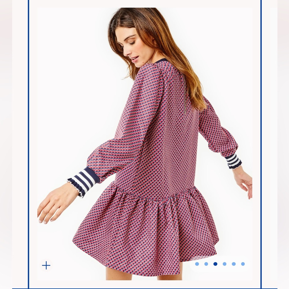 NWT Addison Bay Active Crepe Vine Dress - Picture 3 of 6